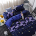 Mùa đông chăn bông đơn giản, chăn bông đơn 	chăn phao dày	 Quilt Covers