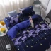 Mùa đông chăn bông đơn giản, chăn bông đơn 	bộ chăn phao ga gối Quilt Covers