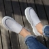 Giày vải mùa hè khử mùi một bàn đạp lười giày thông thường 45 ánh sáng 46 cỡ lớn 47 cũ vải Bắc Kinh giày nam