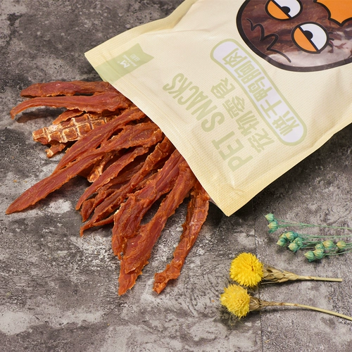 Yihe Chicken Groud Berdire Teddy Bargain Golden Mao Gold Trable Traving Reward Pet Foot Dog Snack Duck Bigrite 400G