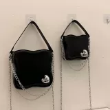 Весенняя летняя небольшая дизайнерская небольшая сумка, модная универсальная сумка через плечо, цепь