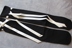 Châu âu duy nhất xuất khẩu Người Anh trung vớ màu đen với dây đeo băng trắng nhỏ sexy nhung vớ ống Vớ