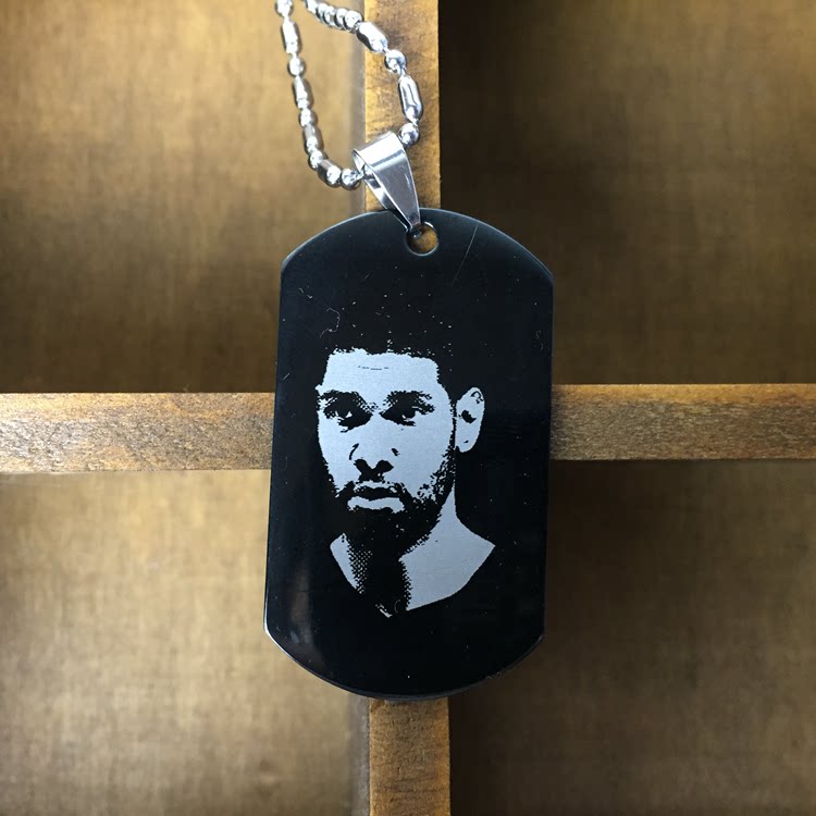 Браслет-подвеска из нержавеющей стали с символикой баскетбола, ожерелье, изделия на заказ, подарок на день рождения