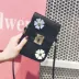 Túi điện thoại di động nữ 2018 mùa xuân túi nhỏ Hàn Quốc phiên bản của túi Messenger hoang dã vai nữ hai lớp túi điện thoại di động thủy triều