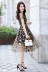 Đầm nữ mùa hè 2019 phiên bản Hàn Quốc mới của những chiếc váy lưới ngắn tay lưới mỏng của phụ nữ - váy đầm