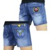 Quần áo trẻ em cậu bé quần short denim mùa hè mới mỏng phần quần âu Hàn Quốc phiên bản của năm quần 3 quần đàn hồi bãi biển quần Quần jean