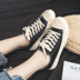 Giày vải mới 2018 nữ sinh viên Hàn Quốc phiên bản Hàn Quốc của giày ulzzang hoang dã shop giày sneaker Plimsolls