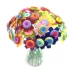 Giáo dục cho trẻ em đồ chơi làm việc nút hoa diy sáng tạo nguyên liệu handmade gói giáo viên món quà ngày