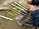Бамбук -приготовленный пылевой пепчик, бамбуковая корзина, бамбуковая ферма сито, кухня для бамбуковой бамбуки ручной работы, питье овощи, окрашивание сушки, бесплатная доставка