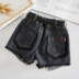 Trẻ em mặc 2019 hè mới cho bé gái quần short denim bé trẻ em hoang dã trẻ lớn thời trang nước ngoài quần nóng - Quần jean đồ bơi trẻ em Quần jean