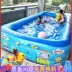Bể bơi trẻ em hộ gia đình bể bơi quá khổ xô tắm bong bóng trẻ em xô tắm xô đồ chơi trẻ em bể bơi bóng đại dương - Bể bơi / trò chơi Paddle