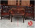 Gỗ hồng mộc Lào (Sian rosewood) trong hội trường đầy đủ mười hai bộ đồ nội thất bằng gỗ gụ retro - Bàn / Bàn bàn thờ giá rẻ Bàn / Bàn