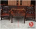 Gỗ hồng mộc Lào (Sian rosewood) trong hội trường đầy đủ mười hai bộ đồ nội thất bằng gỗ gụ retro - Bàn / Bàn bàn ăn gỗ tự nhiên Bàn / Bàn