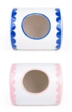 Guofeng C-J Limited Series Ceramics Hanging Bowl Bowl House House House Binglin Totoro Barrel Barrel Coremgular Turgular