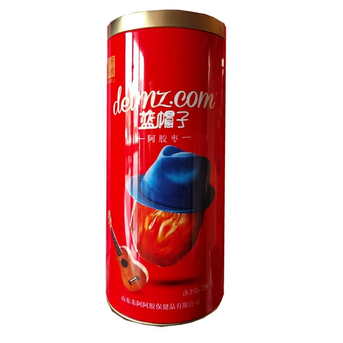 Новые товары Dong Ejiao Blue Hat Ejiao Golden Jujube 280g*2 может дать подарочные пакеты, чтобы поесть Ejiao Dates