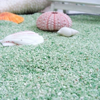5 фунтов зеленого песка (2-3 мм)