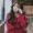 Hàn quốc phiên bản của mùa thu và mùa đông 2018 new hoang dã v cổ hit màu lỏng hải quân áo len nữ dài tay áo đan sinh viên áo sơ mi đồ mặc nhà