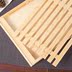 Hiển thị tủ gỗ tấm hộ gia đình ăn nhẹ tấm gỗ đào bánh cửa hàng tấm gỗ bánh mì khay trưng bày khay thức ăn - Tấm khay trà bằng gỗ Tấm