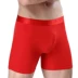 Chenke của nam giới thể thao dài cotton năm-point boxer briefs chạy chịu mài mòn chân kích thước lớn stretch bốn-góc quần short Nam giới