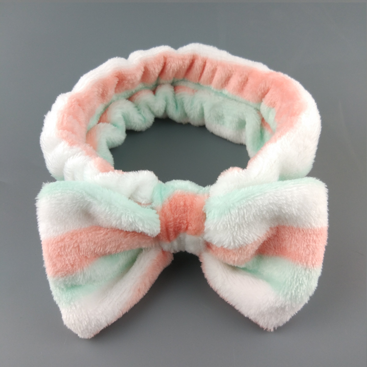 Deep PurpleInternet celebrity Xian Lian Headband lovely cosmetology Scarf hair hoop Make up Headgear Hair band female wash one 's face use Of Headband
