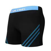 Quần bơi nam mùa xuân Hot Boxer Đồ bơi nam Hàn Quốc Slim Thoải mái chống đập biển Đồ bơi gợi cảm khô nhanh - Nam bơi đầm