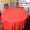Khăn trải bàn mới dùng một lần bằng nhựa hình chữ nhật tròn bàn vải đám cưới nhà lễ hội phim trong suốt đỏ trắng 1 - Các món ăn dùng một lần màng bọc thực phẩm
