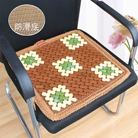 Phnom Penh Green Five -Square Flower Cushion