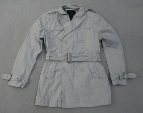 (Трансграничная торговля), осенняя длинная хлопковая куртка, осенний мужской ремень, ветрозащитный плащ, облегающий крой