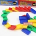 Nhựa domino trẻ em 40 tiêu chuẩn trí tuệ sức mạnh chàng trai và cô gái xây dựng bằng gỗ cơ quan đồ chơi quà tặng giải thưởng