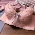 KKay ngực lớn tạo tác nhỏ có thể điều chỉnh áo ngực để nhận được phần ngực đồ lót nữ mỏng tập hợp chống chảy xệ trên siêu mỏng - Cộng với kích thước Bras