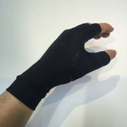Xuất khẩu sợi đồng bảo vệ UV giảm căng thẳng sức khỏe lưu thông phục hồi máu tập thể dục tập thể dục găng tay nửa ngón tay