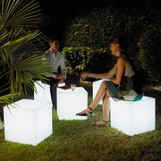 LED chuyển đổi màu thanh ghế ánh sáng thanh ghế thời trang cá tính trang trí nội thất giày băng ghế vuông phân - Giải trí / Bar / KTV