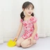 Trẻ em Hàn Quốc đồ bơi cô gái dính liền trẻ em trẻ sơ sinh bé gái công chúa đồ bơi bé gửi mũ bơi