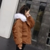 Cotton phụ nữ ngắn Hàn Quốc phiên bản của chic cotton quần áo ulzzang dịch vụ bánh mì loose bf sinh viên bông áo khoác nữ mùa đông áo phao siêu nhẹ nữ Bông