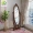 Gương thay đồ theo phong cách châu Âu Gương sân vườn lớn kiểu Pháp Gương dài đầy đủ hộ gia đình đơn giản bằng gỗ rắn phòng ngủ phù hợp với gương đặc biệt - Gương
