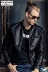 British Jubilee Male Casual Leather British Simple PU Leather Jacket Faux Leather Motorcycle Slim Slim Youth Jacket