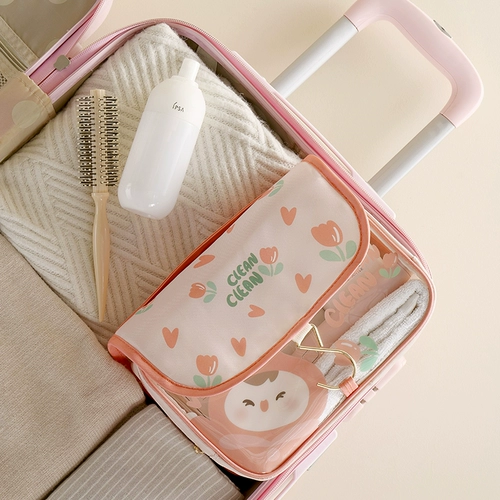 Портативная вместительная и большая косметичка, брендовая универсальная водонепроницаемая сумка для путешествий, система хранения