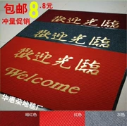 Đôi sọc thảm cửa Welcome Welcome Mat tiền sảnh không trượt SWrXPmzV bụi thảm thảm - Thảm sàn