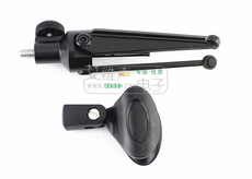 Микрофонная стойка 专业台式话筒支架nb10可调高度桌面三角麦克风支架会议室麦架加重