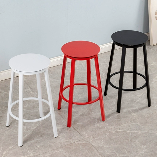 Nordic Fashion Bar Revolver Bar Стол высокий стул кофе -ресторан декоративный стул повседневный стул