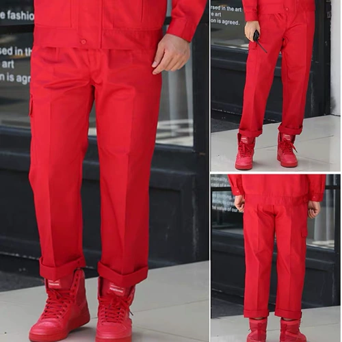 Осенние износостойкие штаны для работы подходит для мужчин и женщин, большой размер