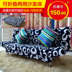 Đơn giản sofa căn hộ nhỏ trải giường đôi sofa có thể gập lại lười biếng sofa vải sofa giường 1,8 m ba - Ghế sô pha sofa văng Ghế sô pha