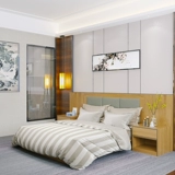 Spot Hotel Simple и современный сплошной древесной кровать Стандартный номер Экономика комната Homestay Expres