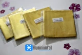 10*10 см Золотой давление прессовая алюминиевая бумага Paullekina Chocolate Package Tin Poch 100 Shirnings