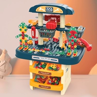 Детский набор инструментов, игрушка, комплект для мальчиков для ремонта, семейный конструктор