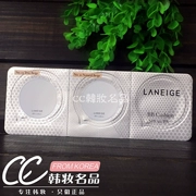 Miễn phí vận chuyển! Lange air cushion BB cream Double color 13 # 21 # * 2g with Puff Di chuyển du lịch ra khỏi cửa là siêu tiện lợi