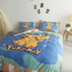 Phim hoạt hình Pikachu pha lê nhung bốn mảnh hai mặt flannel quilt bao dày mùa đông san hô nhung tấm ba mảnh - Bộ đồ giường bốn mảnh chăn ra gối nệm cao cấp Bộ đồ giường bốn mảnh