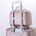 Phiên bản tiếng Hàn của hộp đựng mỹ phẩm dễ thương cho bé gái túi xách du lịch túi lưu trữ 14 inch dung lượng lớn cưới mini mỹ phẩm vali kéo giá rẻ Va li