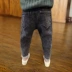 Quần jeans bé trai dày cộng với nhung mùa xuân và mùa thu 2018 phiên bản mới của Hàn Quốc trong quần dài mùa đông cho trẻ em