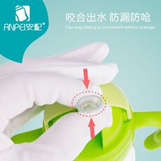 Крышка для бутылочек 适配贝亲宽口径奶瓶吸管配件宝宝喝水吸管头转换盖带重力球双手柄